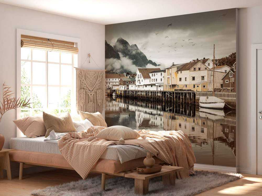 Wioska rybacka na Lofotach