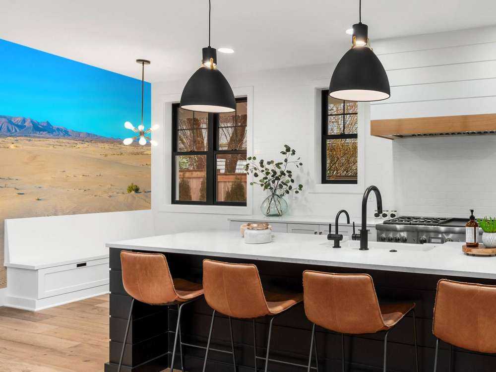 Wschód słońca na wydmach