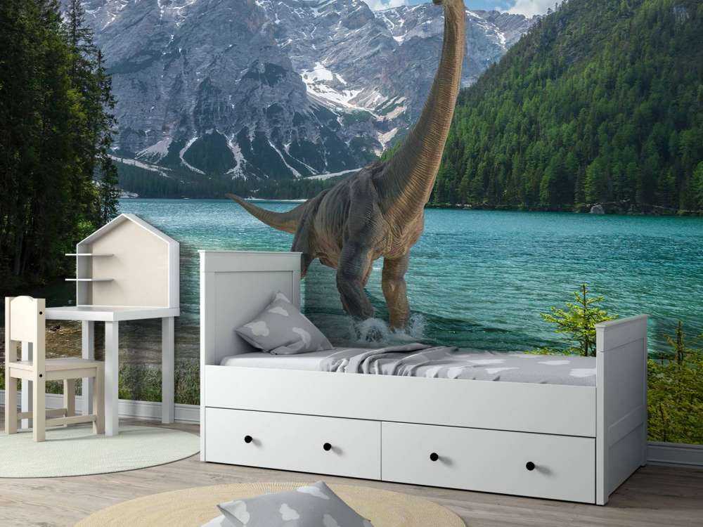 Brachiosaurus w wodzie