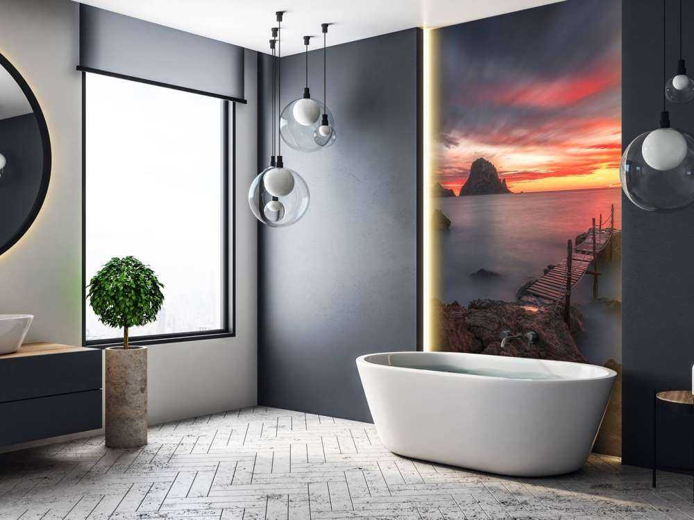 Red sunset in Ibiza ...