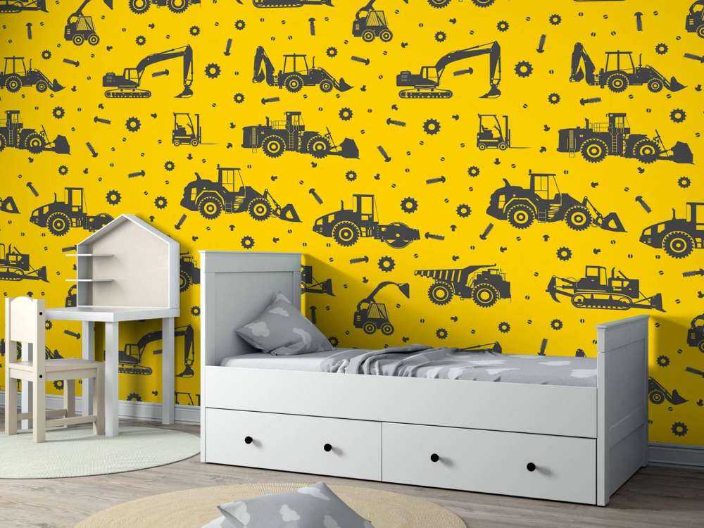 Ruch budowlany żółty