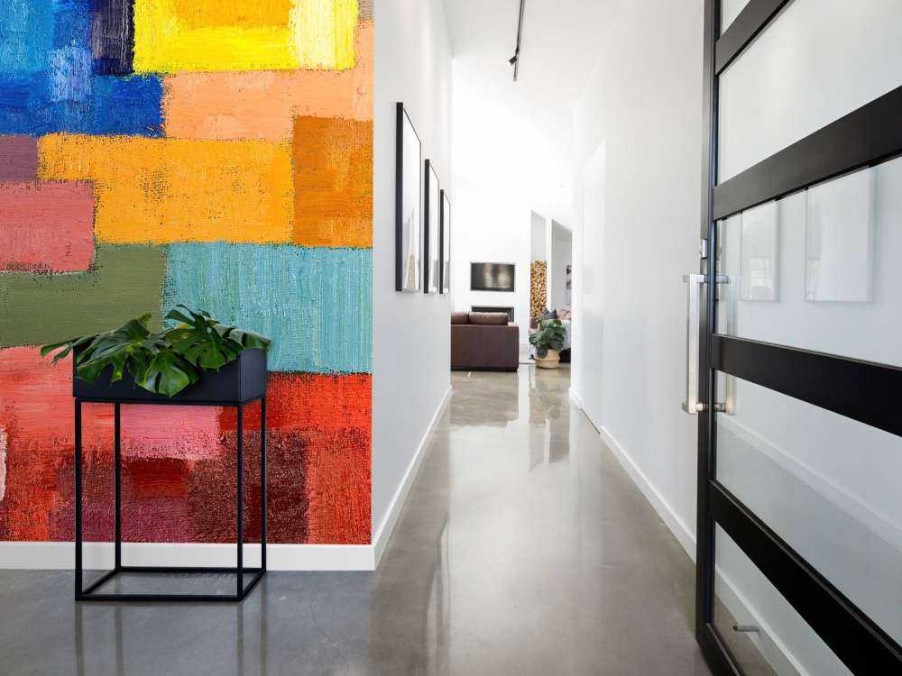 Kolorowe rozmieszczenie powierzchni