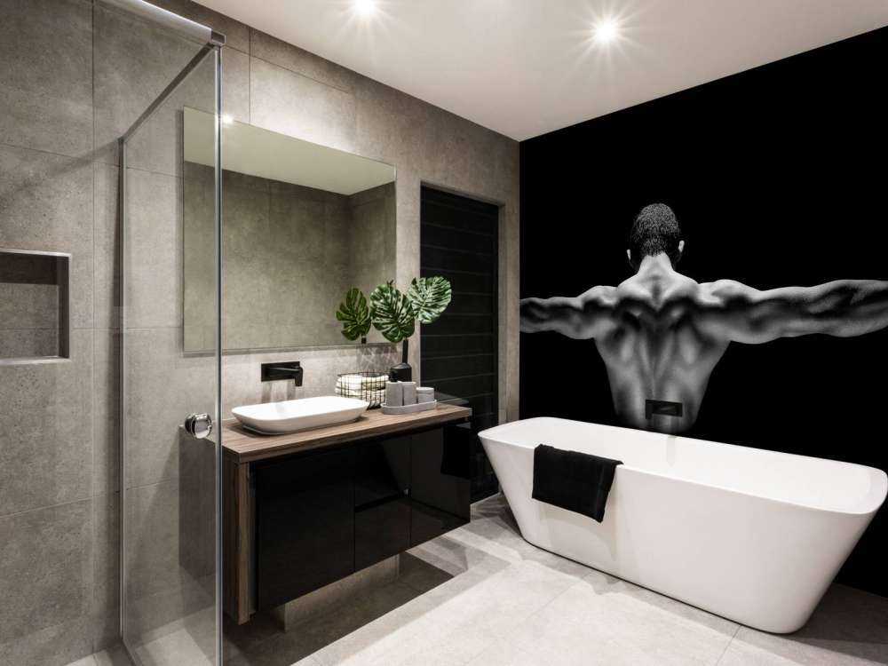 Człowiek z wyciągniętymi ramionami