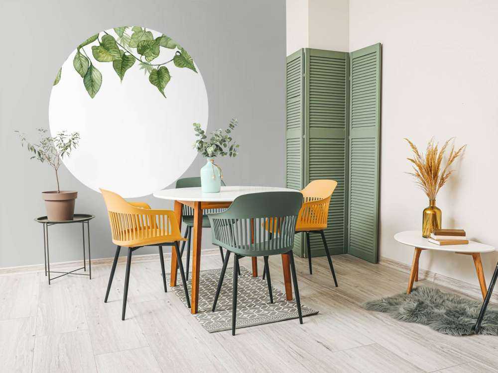 Zawieszanie akwarelowych liści