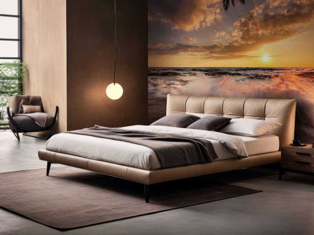 Romantyczny zachód słońca