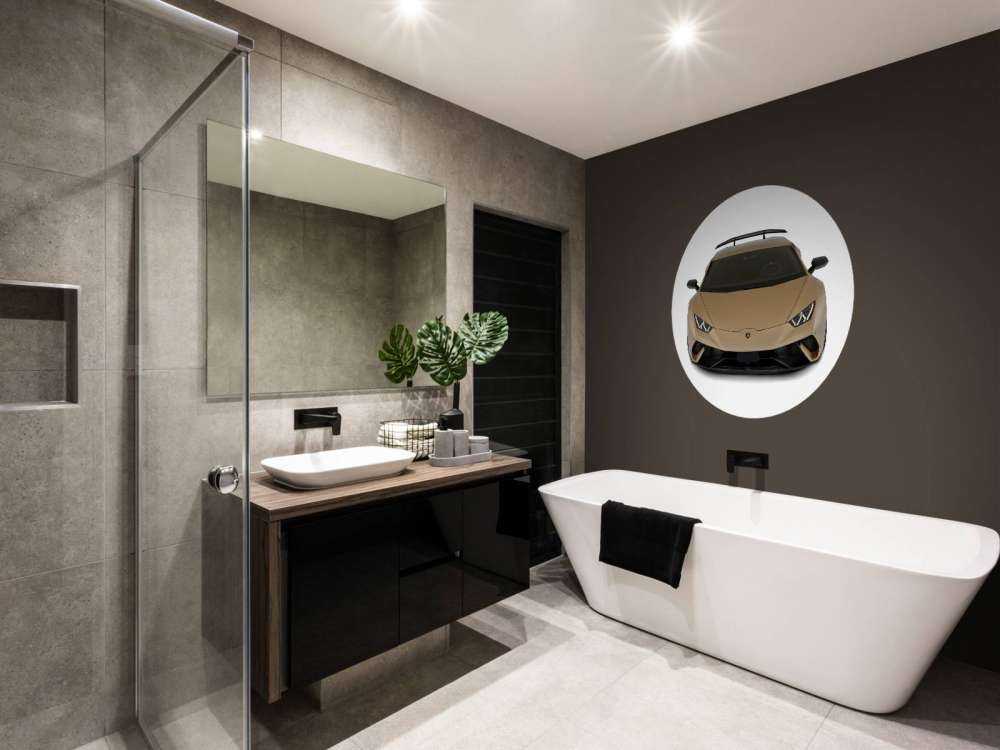 Lamborghini Huracán - Przód od góry, biały