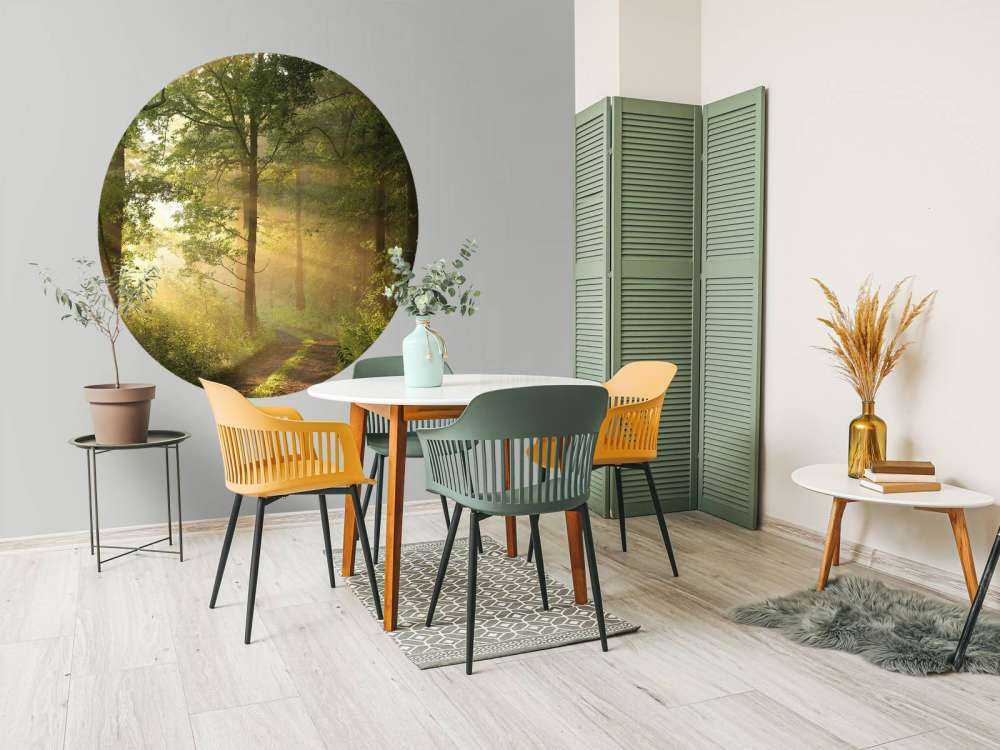 Mglisty wiosenny poranek