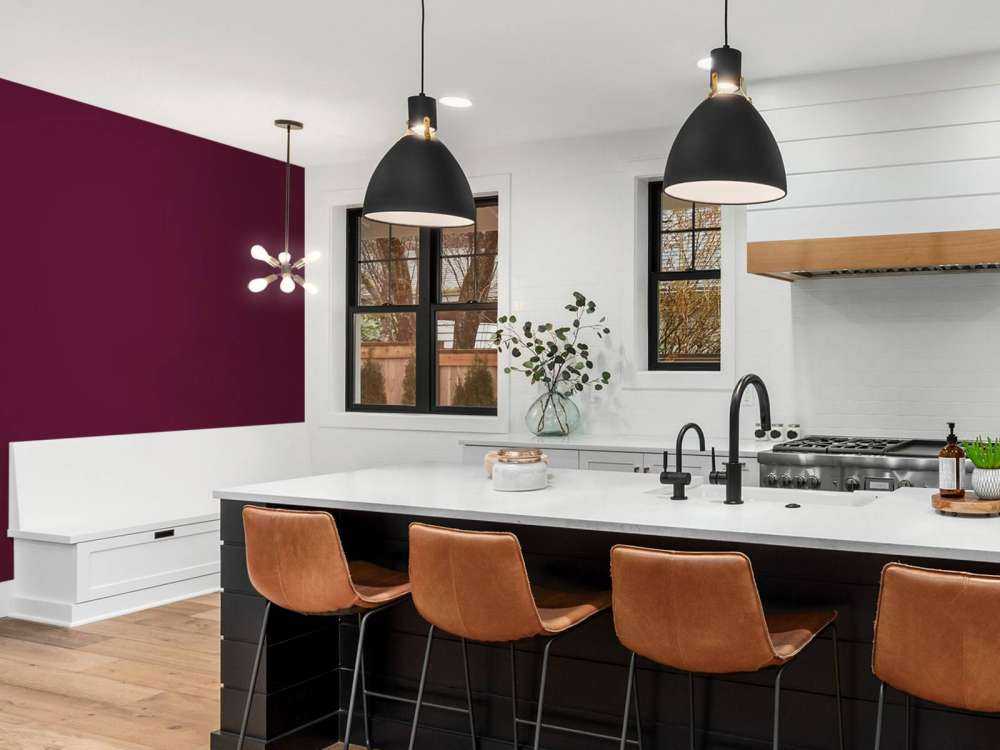 Ciemnoczerwony brąz