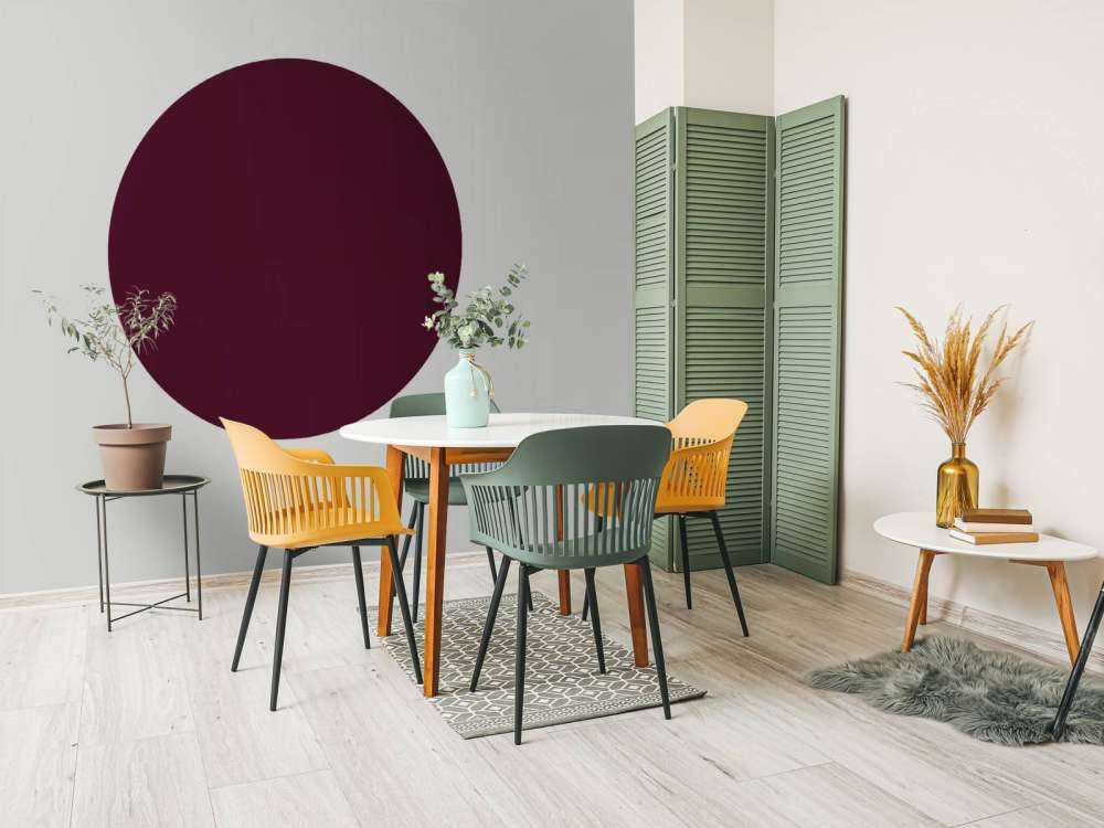 Ciemnoczerwony brąz