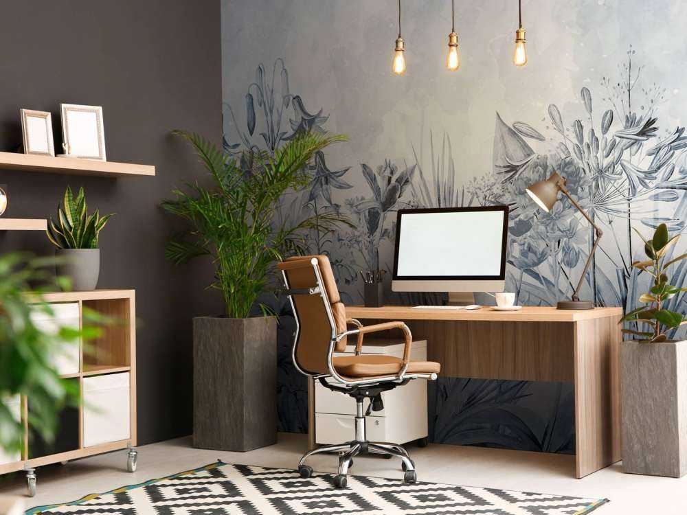 Monochromatyczna Kwiatowa Elegancja