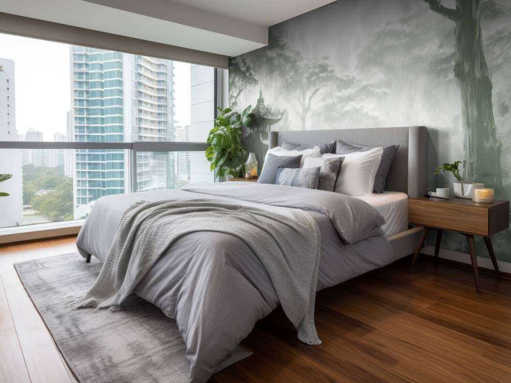 Mglisty Pawilon Orientalny, zielony