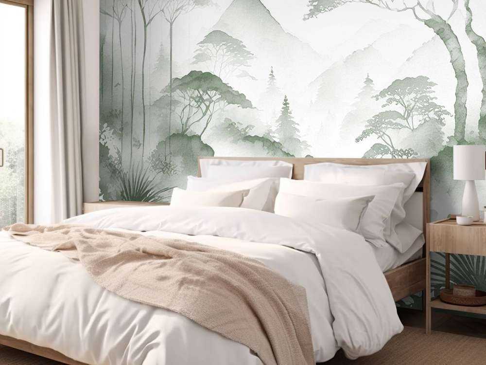 Jezioro Górskie w Mglistej Tuszy, zielony