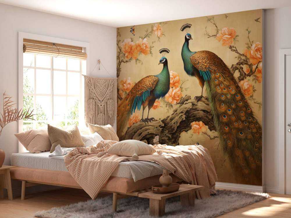 Taniec Pawia w Blasku Kwiatów