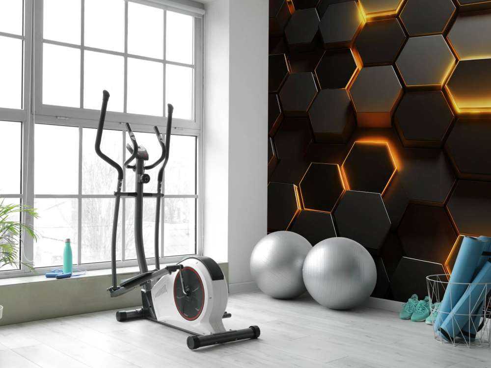 Rozpalone Złote Heksagony