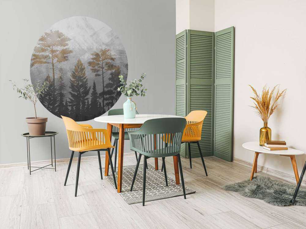 Abstrakcyjny Szept Lasu