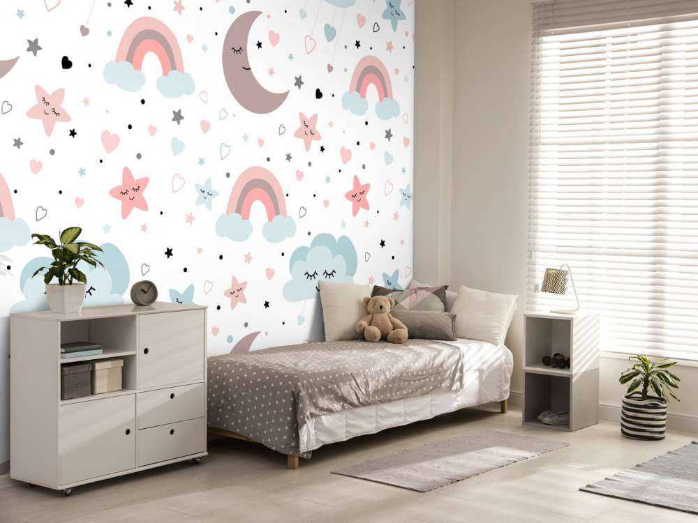 Chmury, księżyce i tęcze