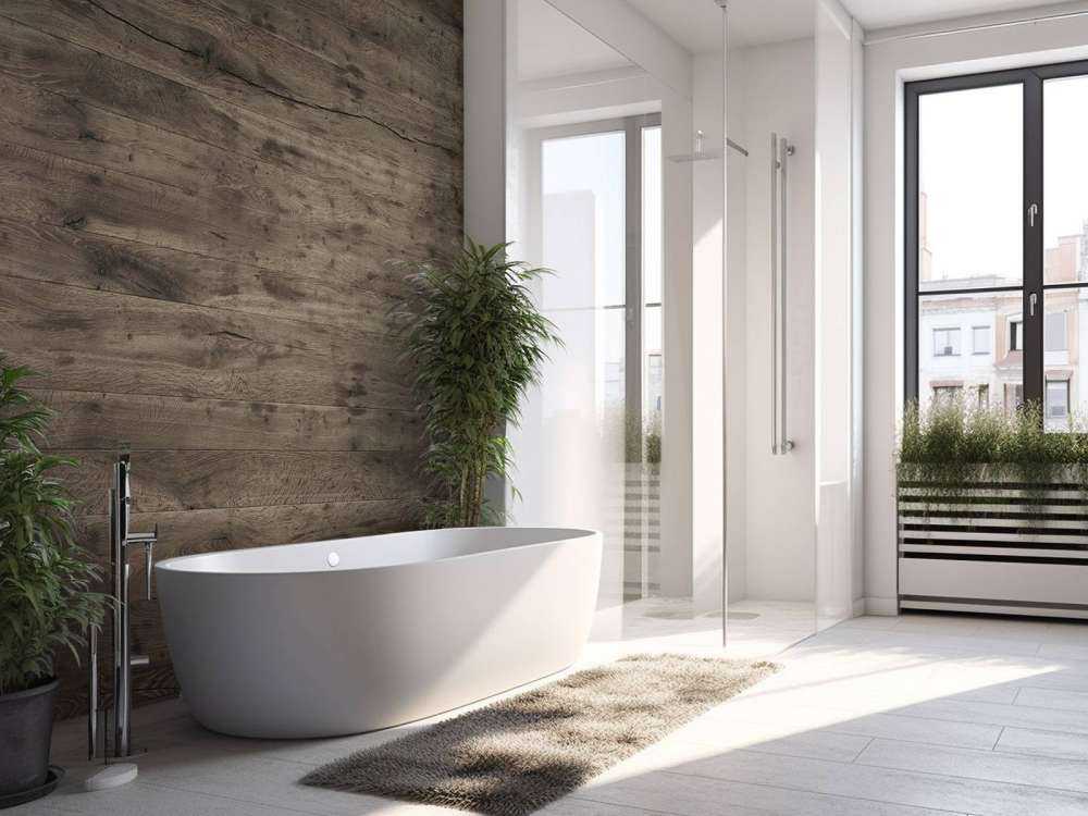 Rustykalne deski drewniane