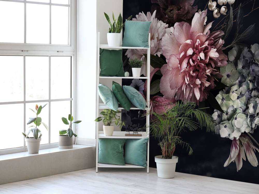 Vintage bukiet kwiatów