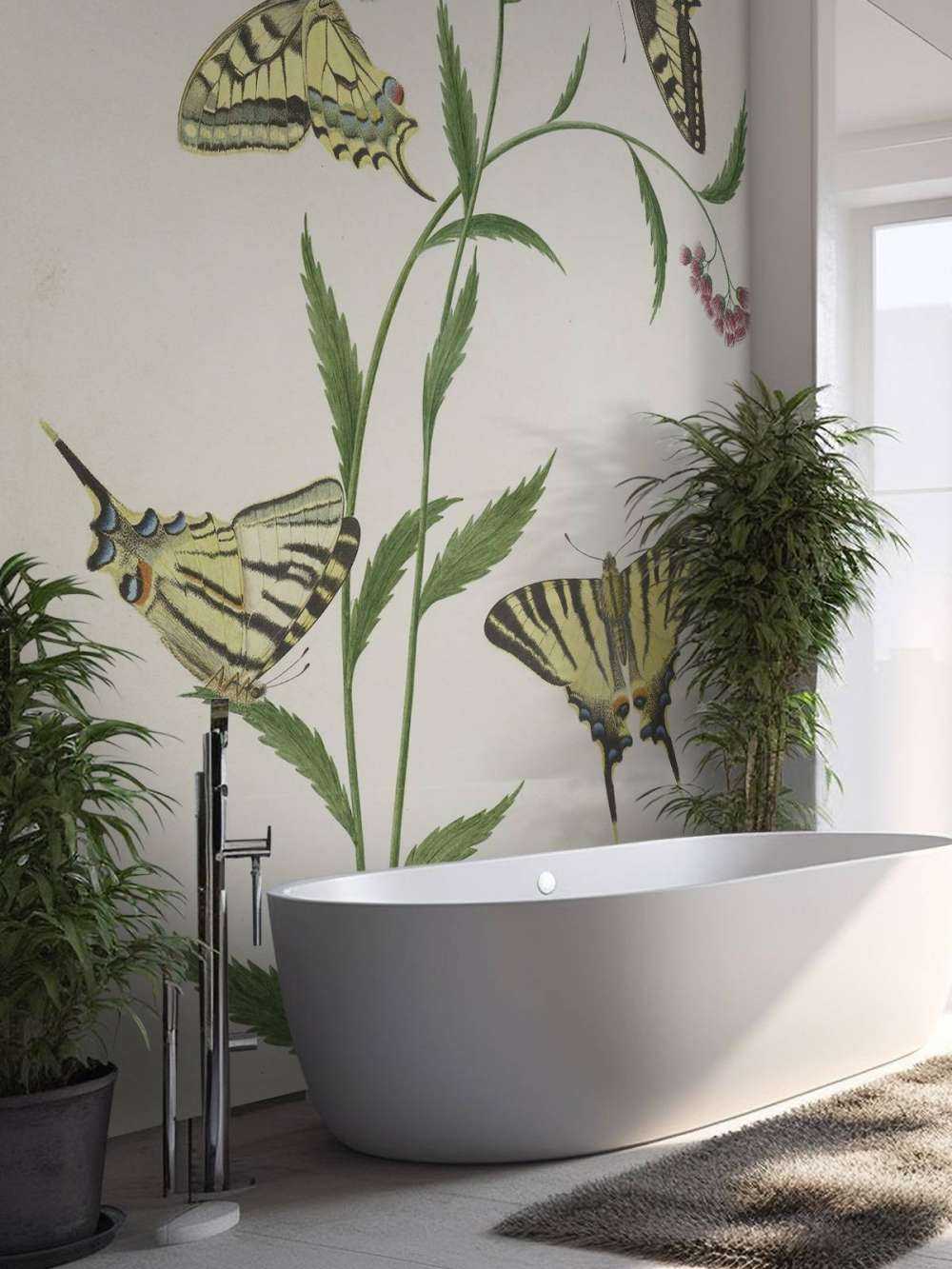 Cztery motyle na kwiatach, Paulus Knogh