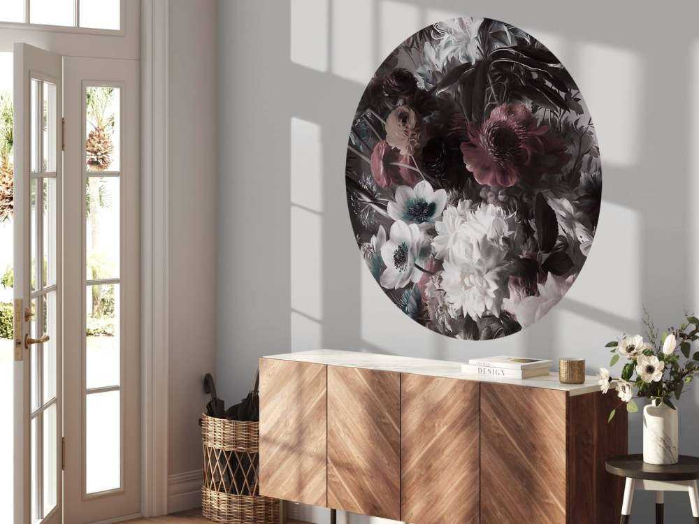 Duży bukiet z anemonami pomarańczowymi