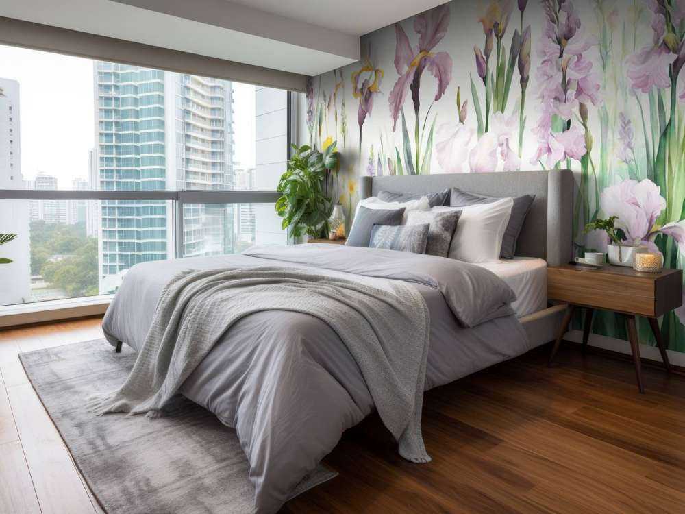 Szczęśliwe Wiosenne Niebieskie Niebo