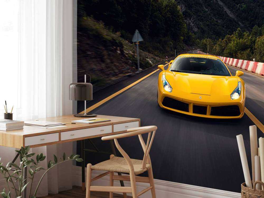 Szybkość przez zielone górskie przełęcze