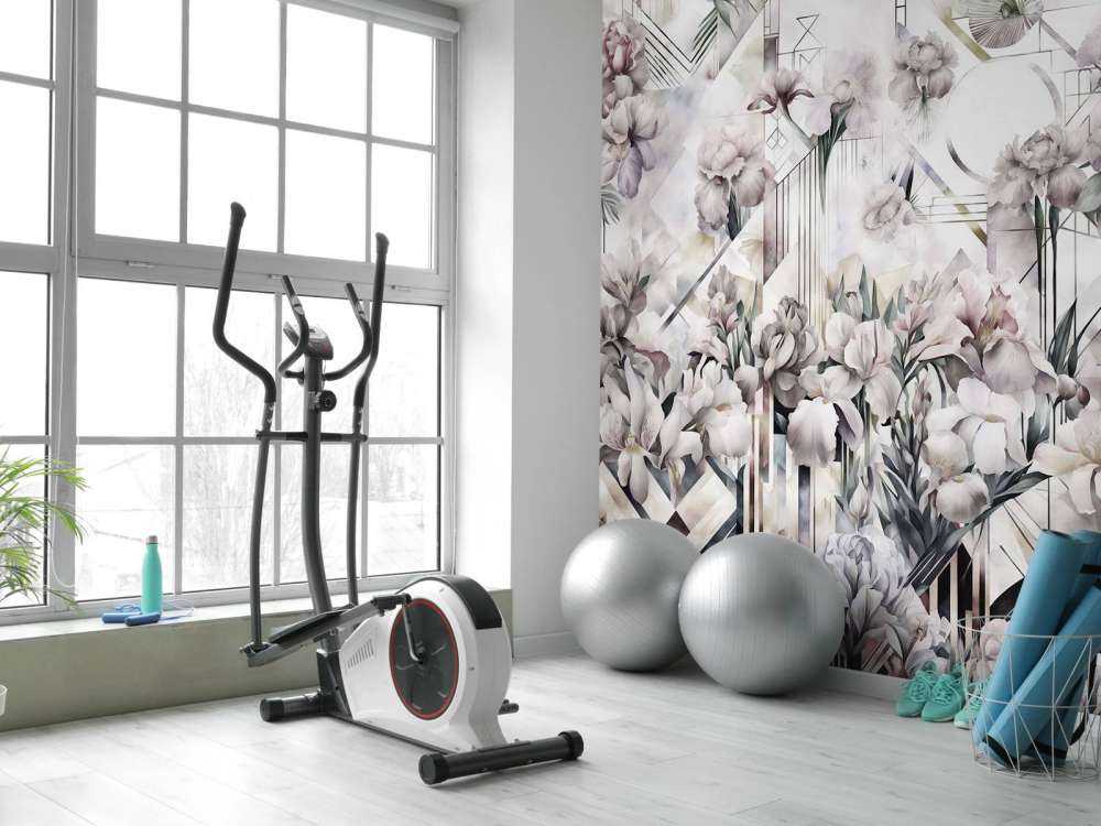 Ogromne akwarelowe irysy żółte