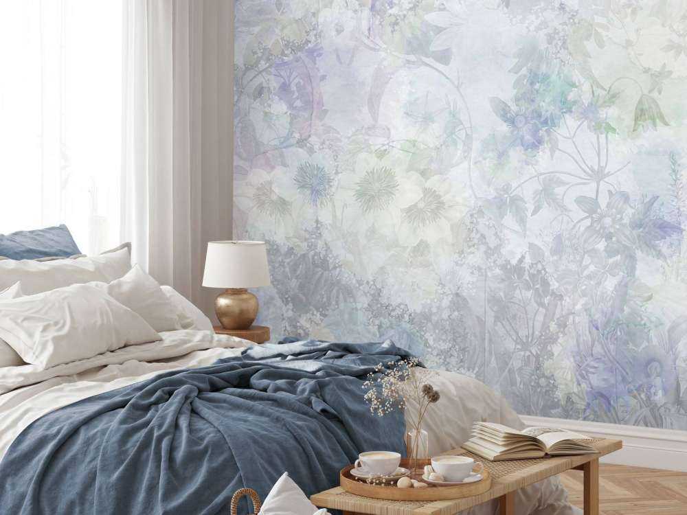 Ogród akwarelowy Fioletowy