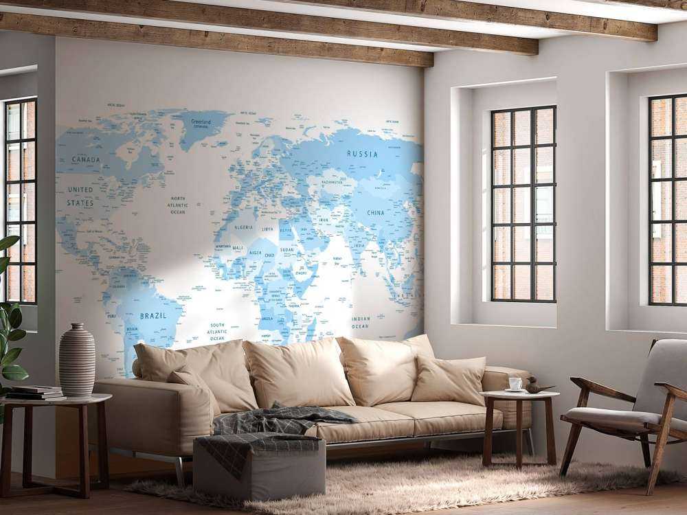 Realistyczna mapa świata