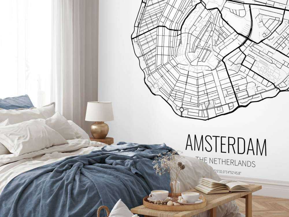 Unikatowa mapa Amsterdamu