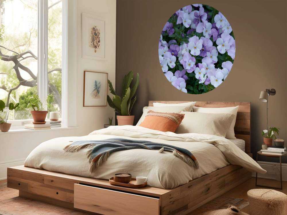 Fioletowobiałe skrzypce