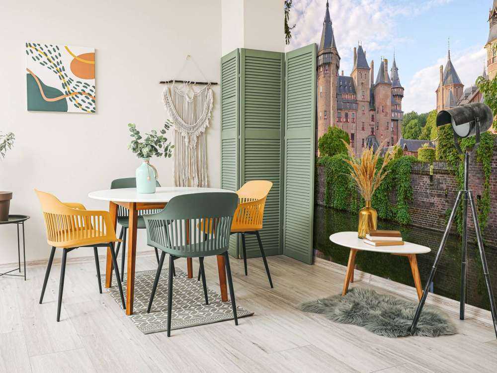 Zamek de Haar od strony wody