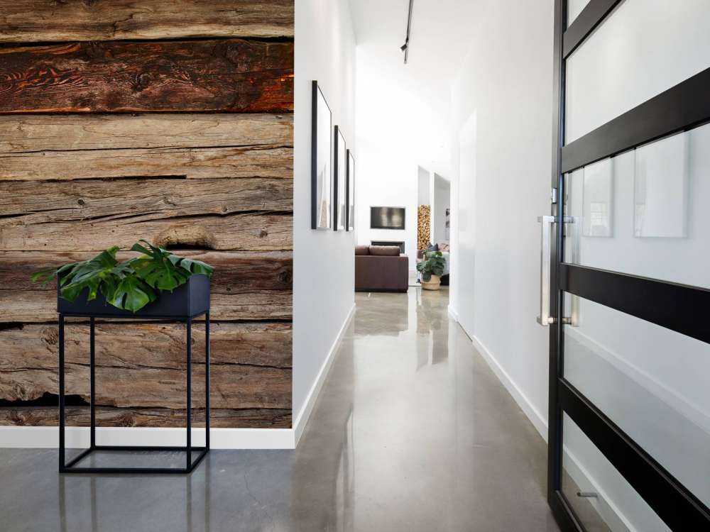 Wędzone czerwone drewno