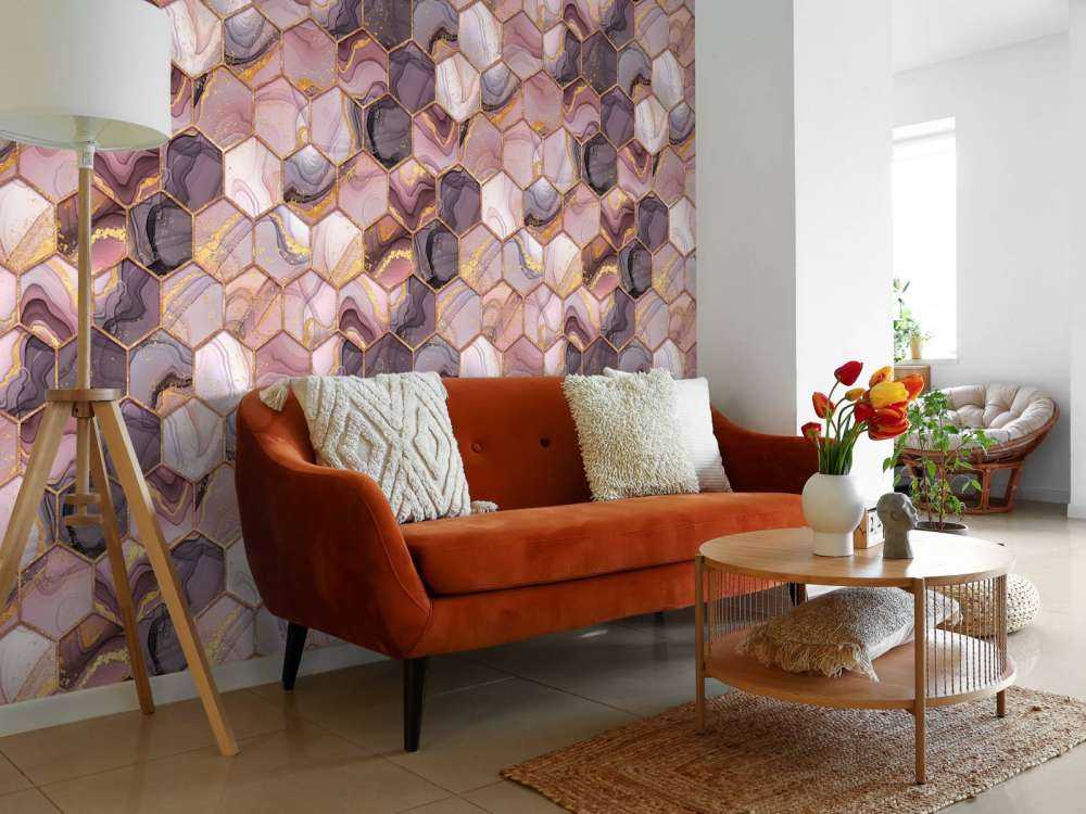 Kolorowy plaster miodu