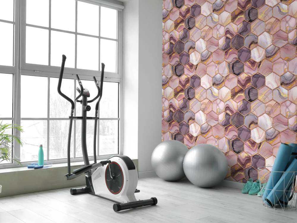 Kolorowy plaster miodu