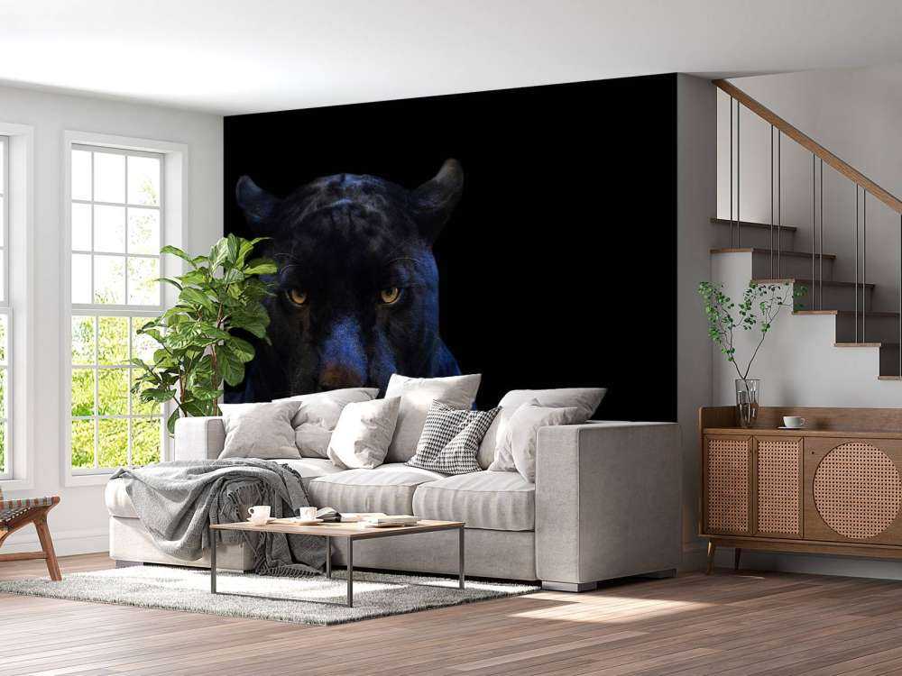 Zbliżenie na panterę