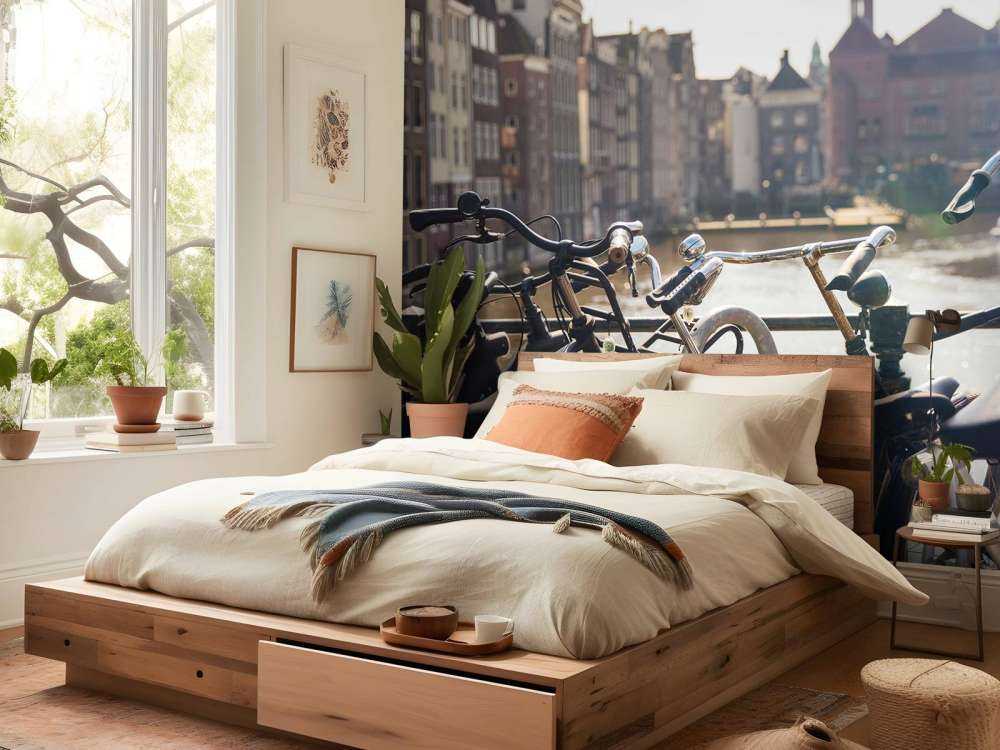 Jazda na rowerze w Amsterdamie