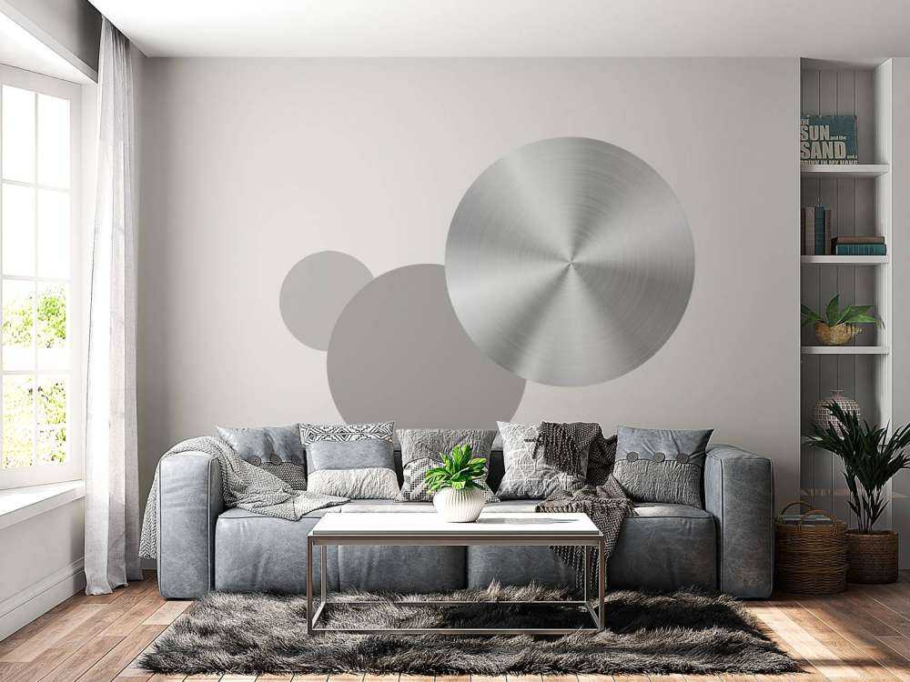 Radialna tekstura metalowa