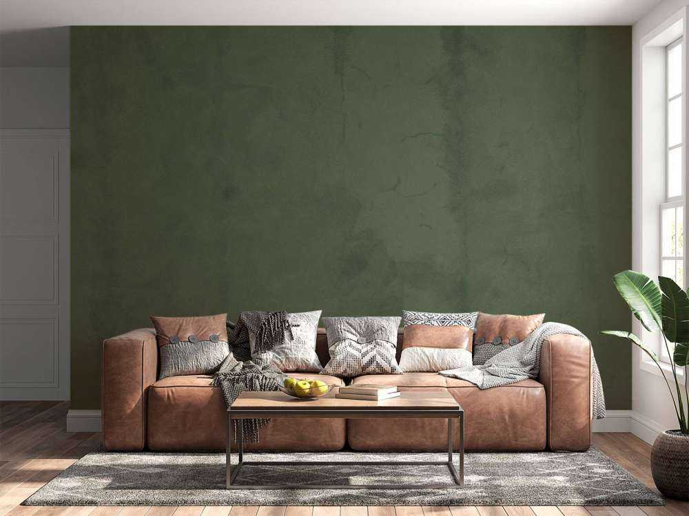 Oliwkowa zieleń beton