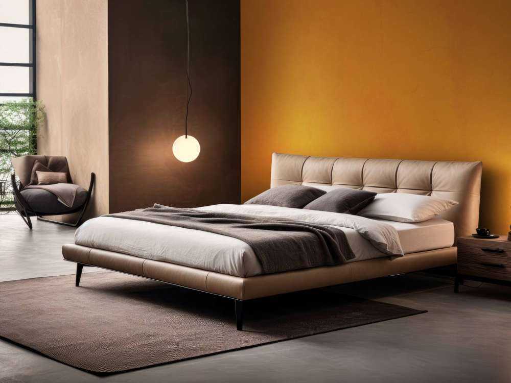 Pomarańczowobrązowy beton