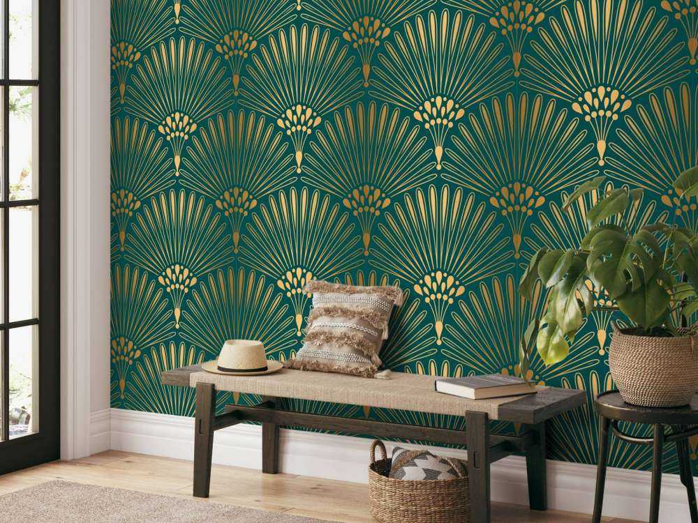 Wachlarz w stylu art deco