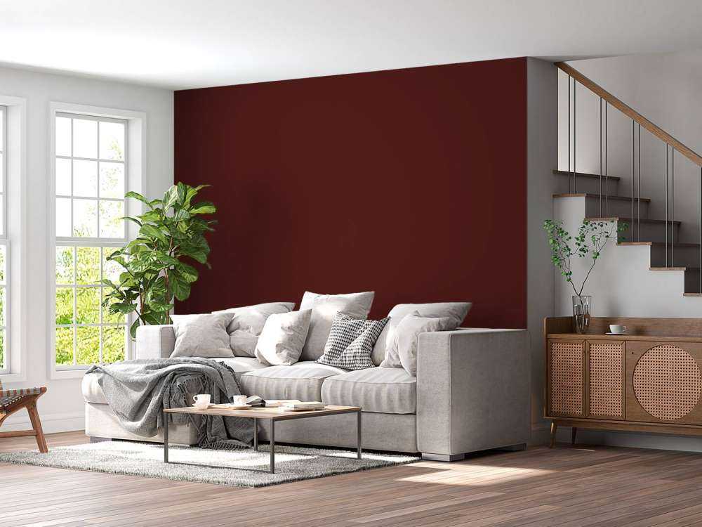 Ciemno czerwony brąz