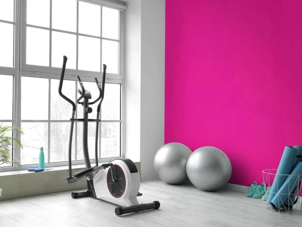 Beton neonowo różowy