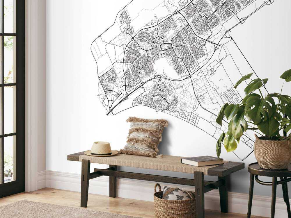 Plan piętra Almere, biała