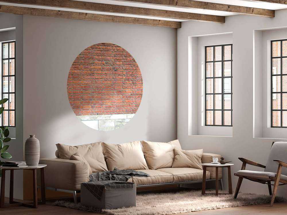 Cegły ze starym betonem 