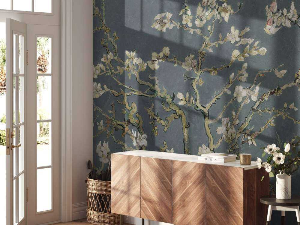 Kwiat migdałowca w rozkwicie