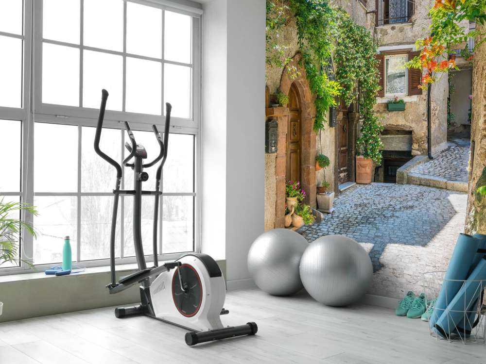 Wiejska wioska w Rzymie