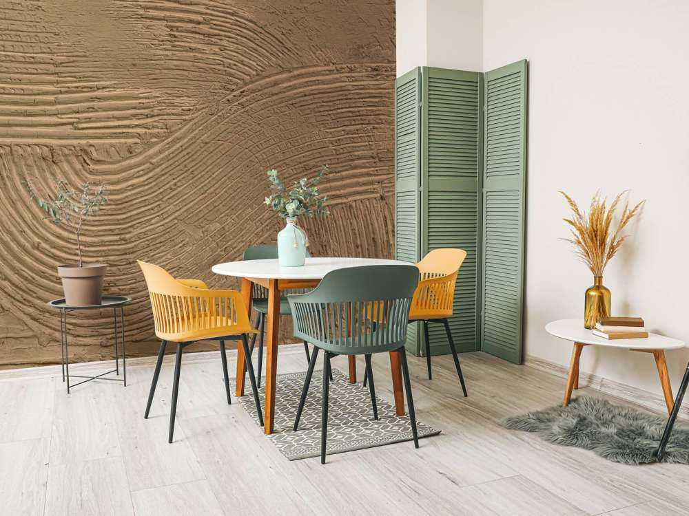 Teksturowane linie w kolorze złotego brązu