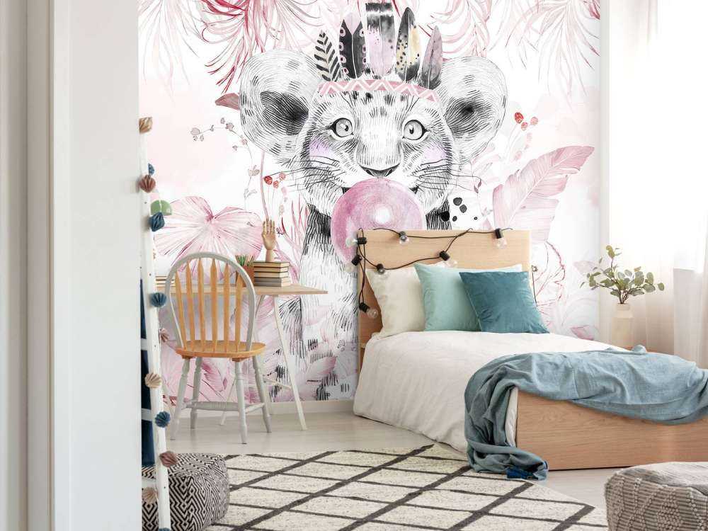 Spełniony szczeniak i różowe marzenia