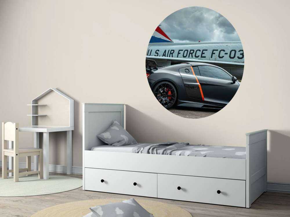 Audi R8 w stylu stealth